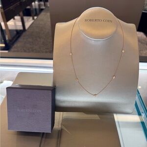 Station necklace diamond - Roberto Coin